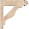 Ekena Millwork Funston Smooth Arts and Crafts Outlooker, Douglas Fir, 5 1/2"W x 18"D x 18"H OUT06X18X18FST03SDF - alternate 3